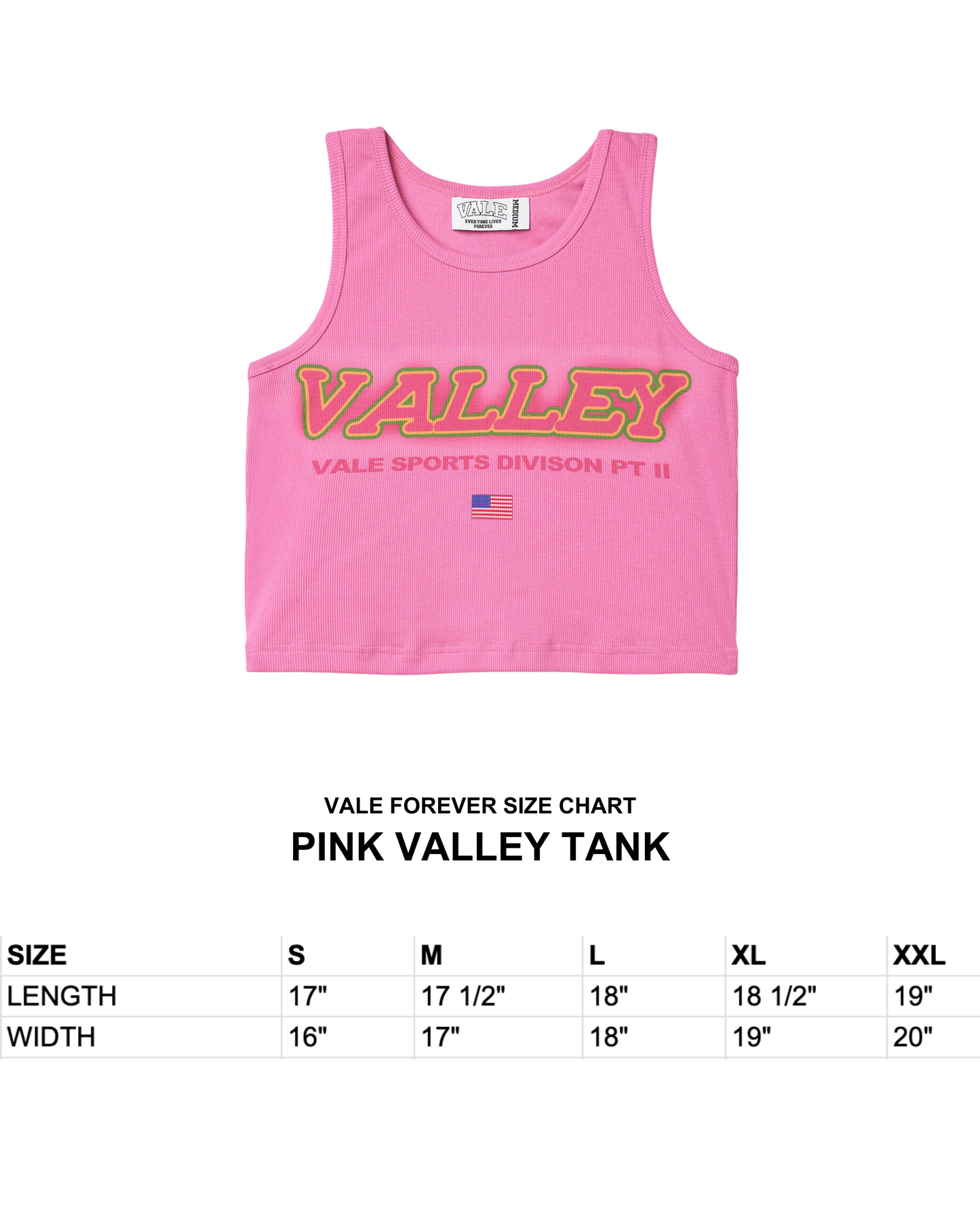 PINK VALLEY TANK