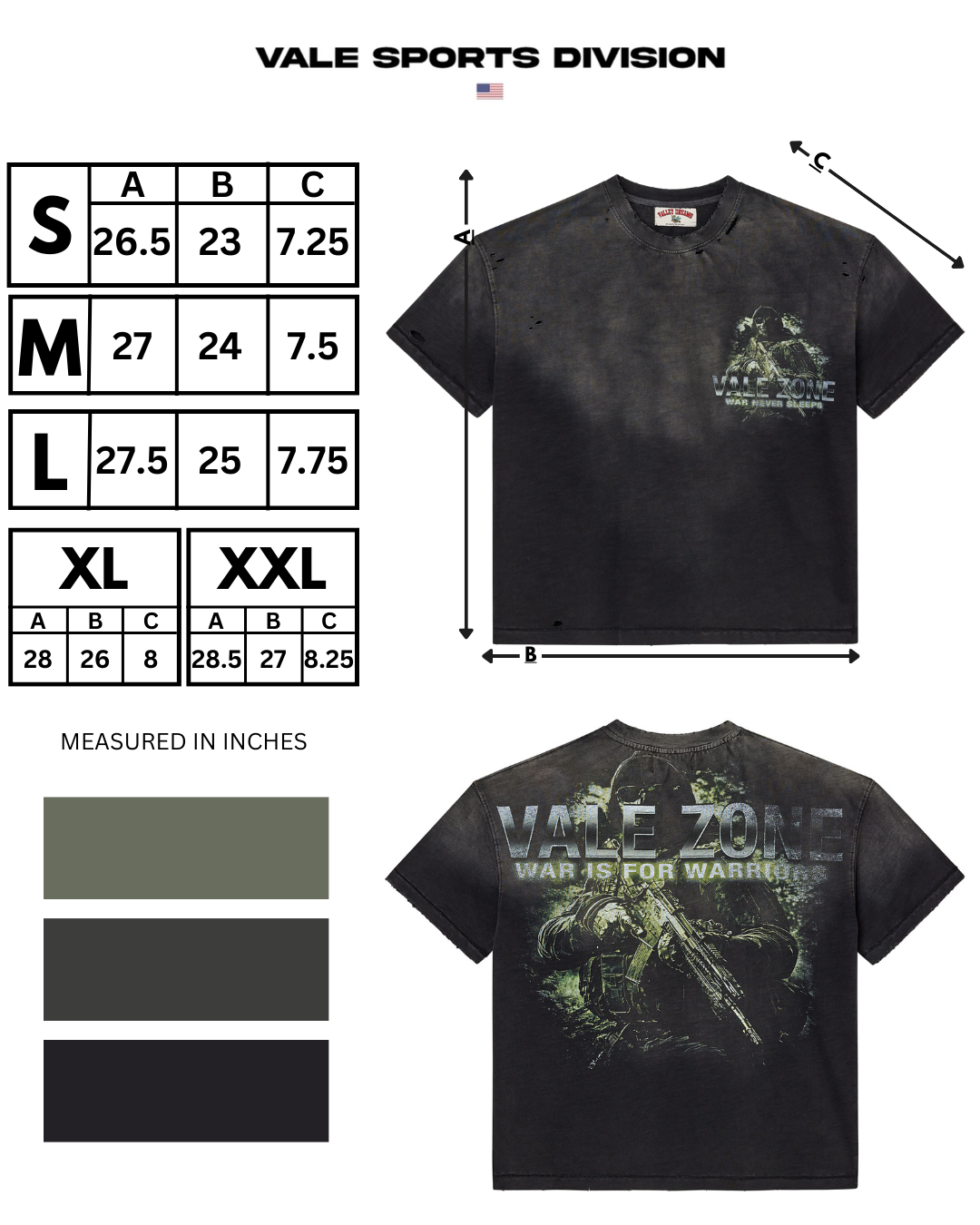 VALE ZONE TEE