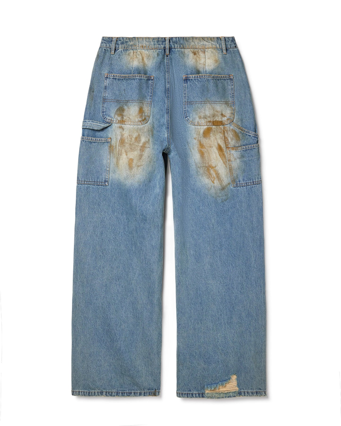 COLLAGE PAINTER PANTS