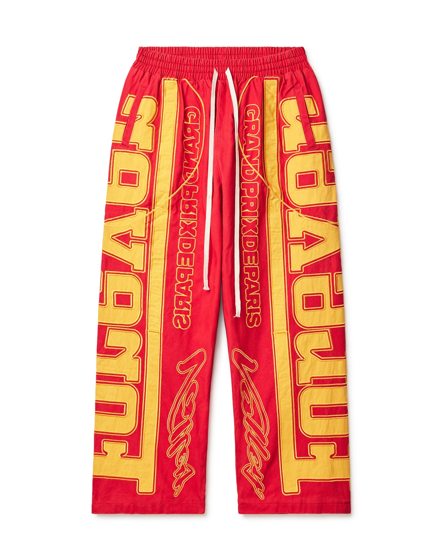 GRAND PRIX TROUSERS RED