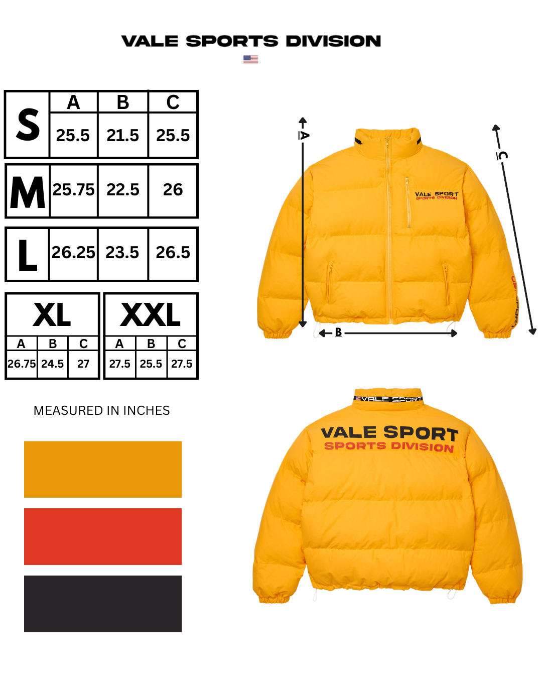 VSX PUFFER [YELLOW]