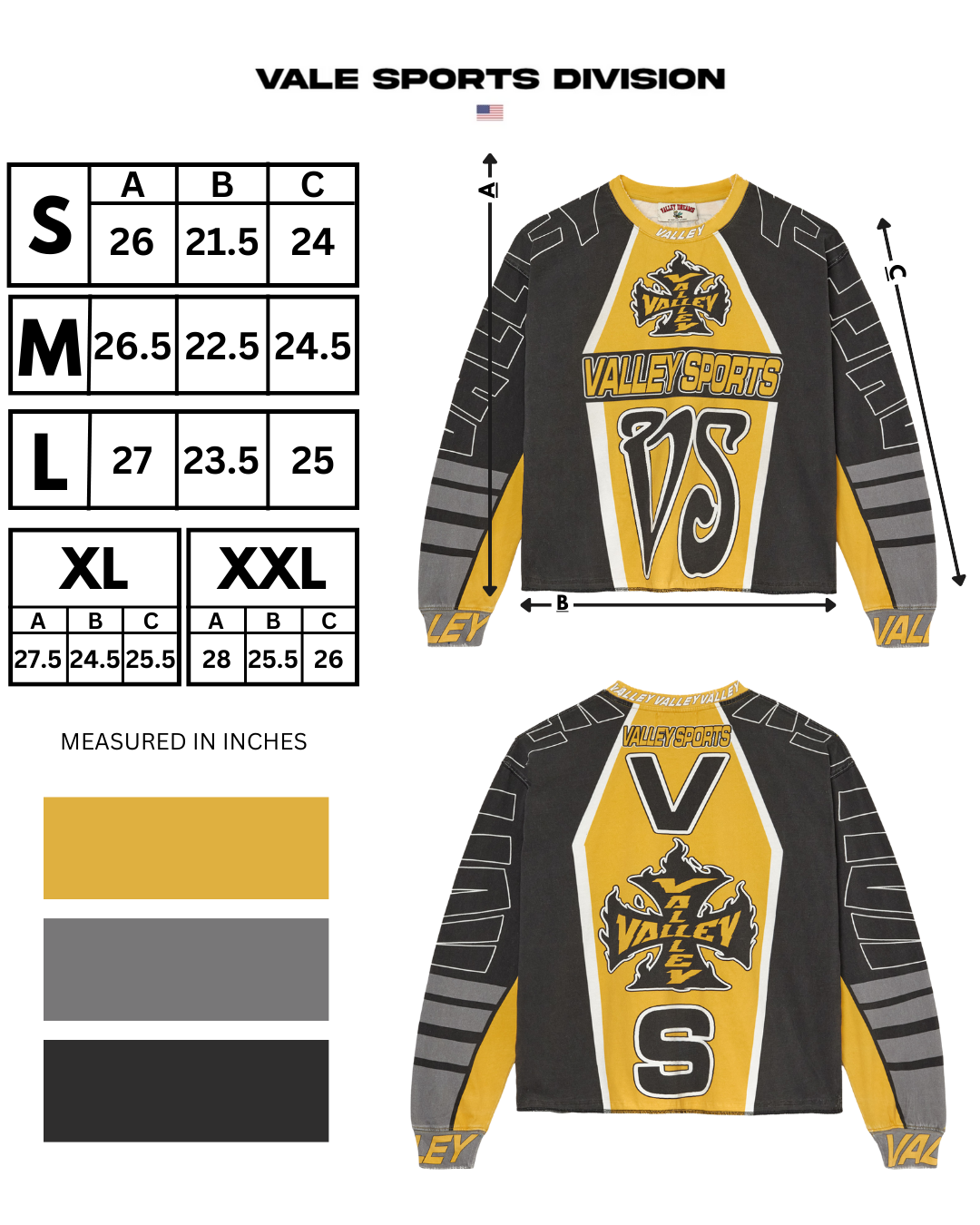 VS RACING LONGSLEEVE [BEE]