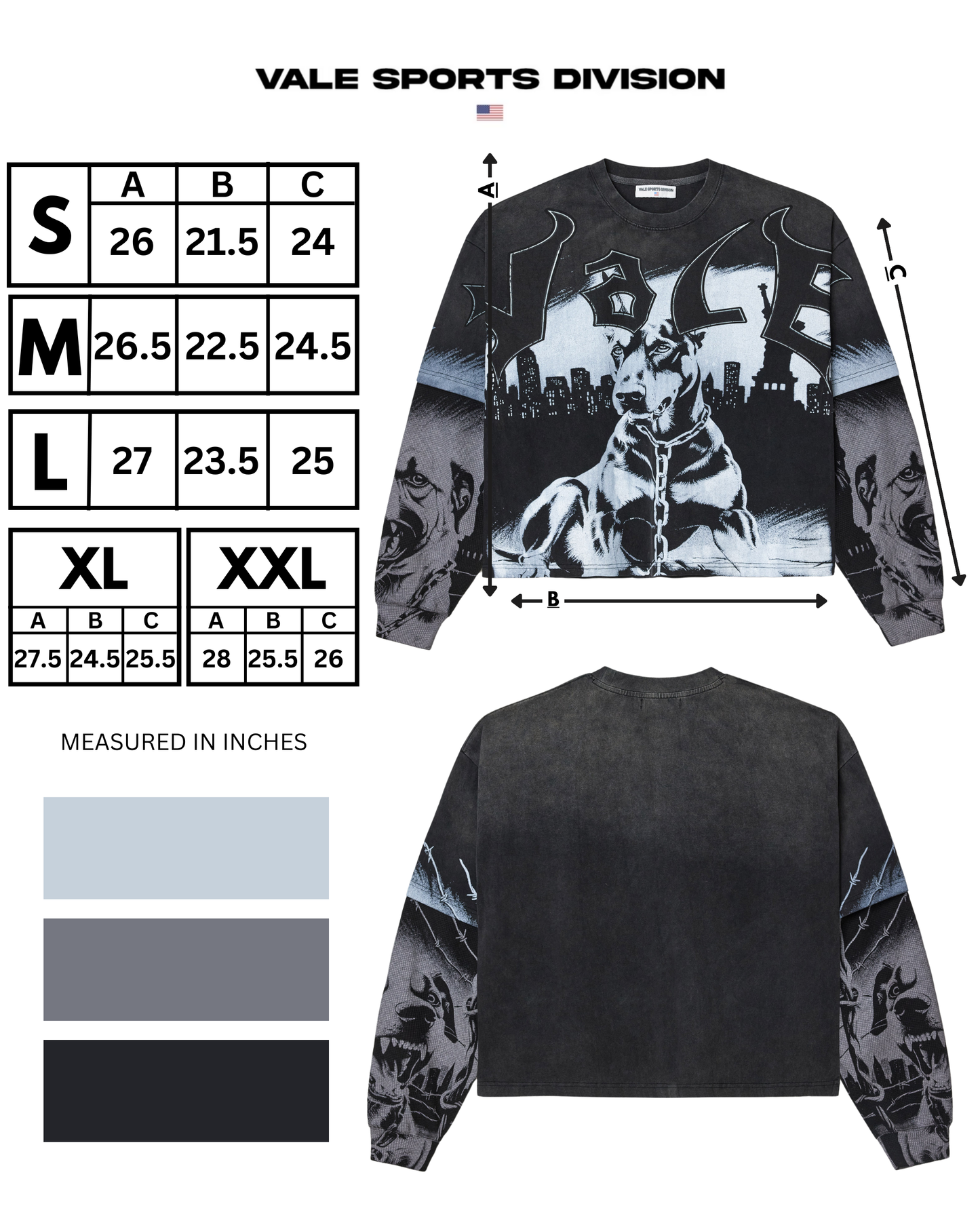MONOCHROME LONGSLEEVE